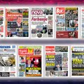 Naslovne strane današnjih novina: Prelistavanje štampe za sredu, 1. oktobar 2025. godine