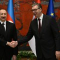 Predsednik Azerbejdžana Ilham Alijev stigao u posetu Srbiji, dočekao ga Vučić