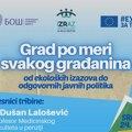 Grad po meri svakog građanina: Završna tribina o ekološkim izazovima, zdravlju i budućnosti Zrenjanina Klub ZONA