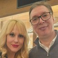 Glumica Iva Štrljić sa Vučićem: Hrabar, mudar, vredan, požrtvovan, veliki borac i izuzetan čovek FOTO