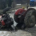 Traktor sleteo s puta i prevrnuo se, vozač teško povređen Stravičan udes blizu sela Malča kod Niša