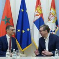 Vučić primio u oproštajnu posetu ambasadora Maroka