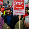 Sukobi demonstranata i policije u Briselu, korišćeni vodeni top i suzavac