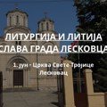 Leskovac u ponedeljak obeležava gradsku slavu Svetu Trojicu: Liturgija i svečana litija ulicama grada