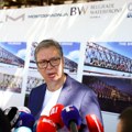 Vučić danas obilazi radove na rekonstrukciji Starog železničkog mosta