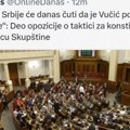 Šifra - majdan: Tabloid "Danas" objavio fotografiju ukrajinske skupštine za vest o konstitusanju srpskog parlamenta