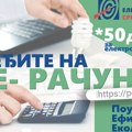 Građani prepoznali prednosti digitalnih usluga: Elektronski račun za struju – jednostavno, brzo i uz popust
