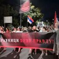 Održan protest ispred BIA: "Samo se bedna i slaba vlast čuva tako što studentkinji brani da polaže ispite"
