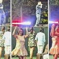 Milica zaplesala na koncertu Grka, pa ukrala šou: Pokazala sjajno umeće u plesu, on joj uputio osmeh sa bine