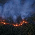 Treći dan: Vatra na zapadnoj strani atara sela Osmakovo i dalje gori! Ljudi na terenu, velika materijalna šteta