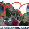 Levo, desno, hibridni zahtevi na protestu