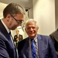 Vučić stigao na sastanak u Briselu: Borelj po prvi put dočekao predsednika ispred zgrade