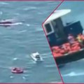 Drama na morskoj pučini: Brod počeo da tone, ljudi spaseni u poslednji čas (video)