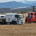 Srpski vatrogasci i "crvena zver" u borbi sa šumskim požarima u Severnoj Makedoniji: Snimci iz vazduha