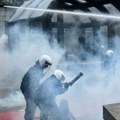 Жестоки сукоби демонстраната и полиције у Бриселу: Полиција уз водени топ и сузавац заводи ред