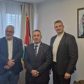 Nestorović i Antonijević posetili Ambasadu Palestine