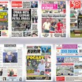 Naslovne strane sutrašnjih novina: Prelistavanje štampe za sredu, 9. septembar 2026. godine