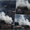 Porodica sa detetom (3) bila u kući kad je buknula vatra: Detalji velikog požara u Marinkovoj bari (video)