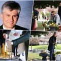 Ružica sa sinom stigla na groblje: Godišnjica ubistva Zorana Đinđića, veliki broj ljudi u Aleji zaslužnih građana…