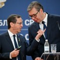 "Hvala na iskrenoj podršci porodici alona ohela": Predsednik Izraela čestitao Vučiću Dan državnosti Srbije