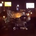 Teška saobraćajna nesreća na Mostu na Adi! Ima teško povređenih - saobraćaj obustavljen prvi snimak sa mesta udesa