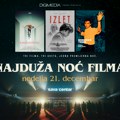 Najduža noć filma u Beogradu – jedinstveni filmski maraton u Sava centru