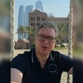 Vučić iz Abu Dabija: Pred Srbijom je, u ekonomskom smislu, odlična godina