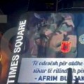 Agresivna kampanja protiv Srbije se nastavlja! Priština platila reklamu na Tajms Skveru, sad to predstavlja kao znak podrške…