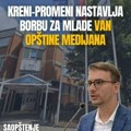 Kreni–Promeni se povlači iz Kancelarije za mlade GO Medijana