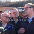 Vučić na obilasku radova na najdužem tunelu u Srbiji: "1. decembar 2026. godine je za nas Dan D"