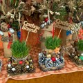 Badnjak, žito i dekoracija za božićnu trpezu na tezgama u Leskovcu od 50 do 1500 dinara