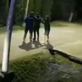 Snimak hapšenja osumnjičenog za ubistvo žene u Bečeju! Policija ga opkolila, on digao ruke i predao se! (video)