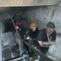 (FOTO/VIDEO) Kako su evakuisani putnici iz vozova koji su se sudarili u tunelu u Beogradu