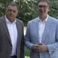 Vučić sa Dodikom: Veoma dobar razgovor, dominirale ekonomske teme