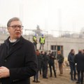 Vučić obilazi gradilište Dečije bolnice Tiršova 2: "Gradimo najmoderniju dečiju kliniku"