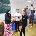 Prijem za mlade šampionke