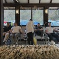 Na prvoj akciju dobrovoljnog davanja krvi ove godine u restoranu „Platani – Kod Laze” prikupljeno preko sto jedinica krvi
