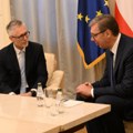 Vučić primio Ebnera u oproštajnu posetu - zahvalio mu na doprinosu unapređenju odnosa Srbije i Austrije