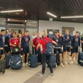 Juniorska košarkaška reprezentacija Srbije dočekana na aerodromu posle srebra na eurobasketu Budućnost je svetla