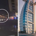 Dron pogodio čuveni hotel u Dubaiju: Gori Burdž al Arab, luksuzni simbol Emirata!
