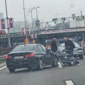 (Foto) oboren motociklista na motoputu: Saobraćajna nesreća kod Autokomande, vozači, oprez! Stvara se velika gužva