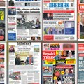 Naslovne strane sutrašnjih novina: Prelistavanje štampe za utorak, 13. oktobar 2026. godine