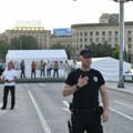 Transaprent sa kukastim krstom osvanuo u Ćacilendu: Beograd ovakvu sramotu dugo nije doživeo FOTO