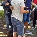 Pristalice SNS upale na manifestaciju Slovačke svečanosti i cepale fotografije sa protesta (video)