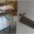 Otkačio se držač svetlosnog panela u beogradskoj srednjoj školi, učenici izmešteni iz učionice