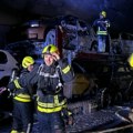 Šleper pun novih električnih "pandi" zapalio se usred tunela Drama na auto-putu