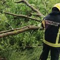 Grom izazvao požar, vetar obarao drveće: Snažno nevreme pogodilo Kragujevac