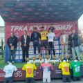 Biciklista Borca Ognjen Ilić u “žutoj majici“ na “Trci kroz Srbiju“