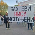 Studenti u blokadi traže vanredne parlamentarne izbore