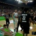 Totalni haos! Luka Dončić i Bonga u klinču, Slovenac pobesneo na Partizanovog košarkaša (video)